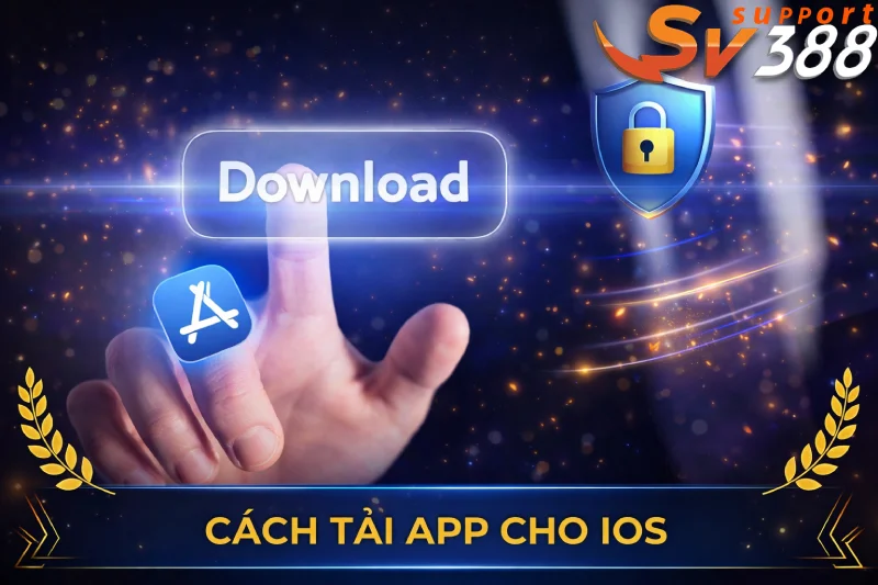 Hướng dẫn từng bước tải app SV388 cho iPhone iOS