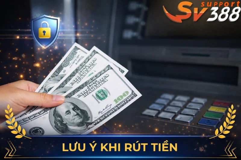 Những lưu ý quan trọng giúp rút tiền SV388 thành công không bị lỗi